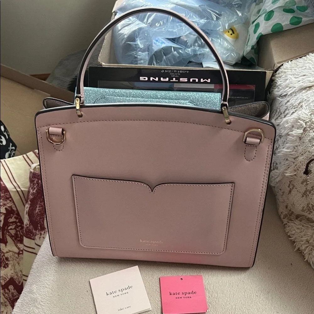 Kate Spade Pink Satchel Structured Design
